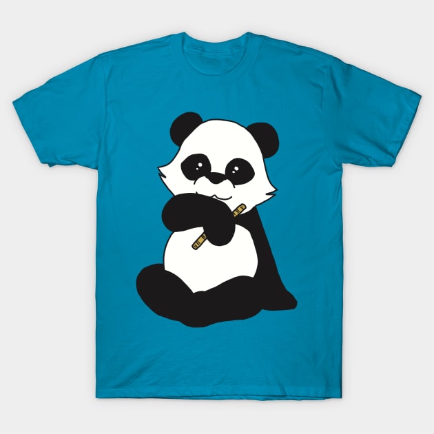 The Cute Baby Panda T-Shirt by edan